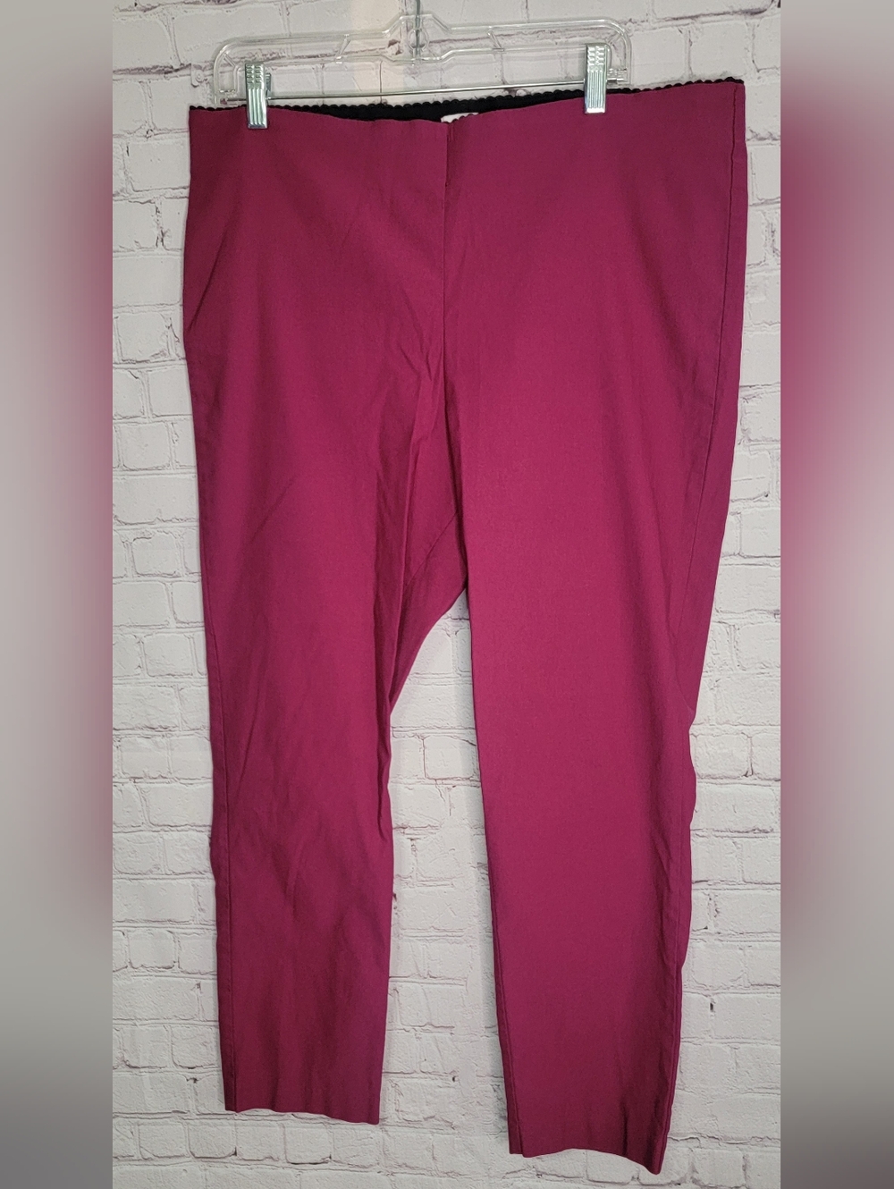 Elle Fuchsia/Pink Slim Dress Pants
